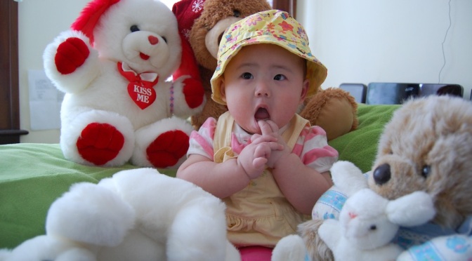 Baby Julianna Soe was born in Utica to Karen parents originally from Burma.