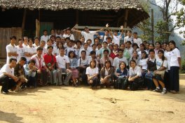 FSP Students and Teachers at Mae La Camp